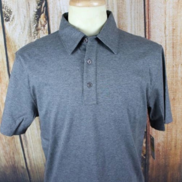 Michael Kors Men's Medium Polo Shirt Grey - Picture 3 of 8